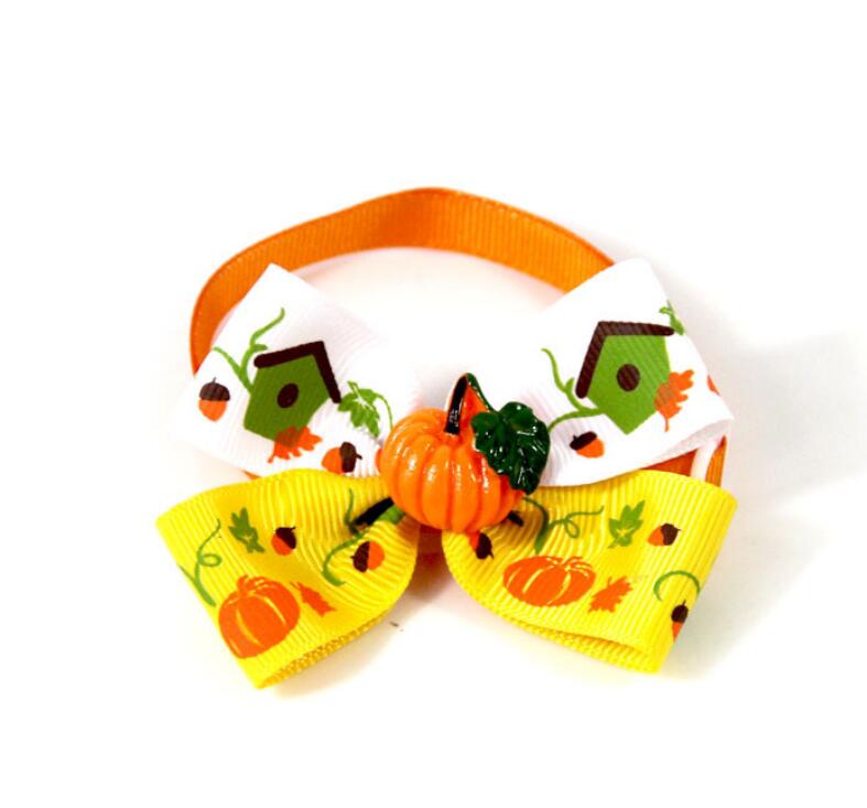 Pet Pumpkin Bow Tie - Lovepawz
