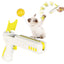 Interactive Cat Toy With Feather & Ball Kitten Gun Stick Gun - Lovepawz