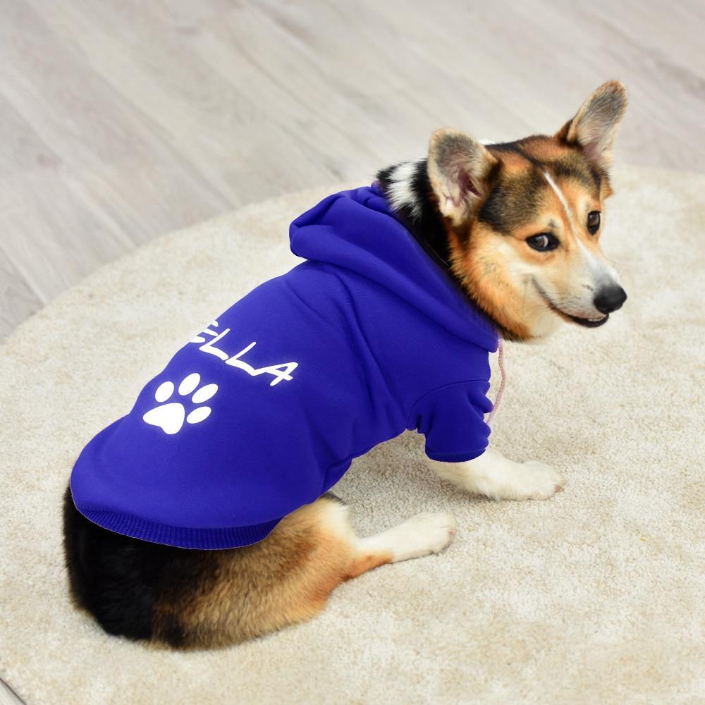 Personalized Cotton Dog Custom Hoodie - Lovepawz