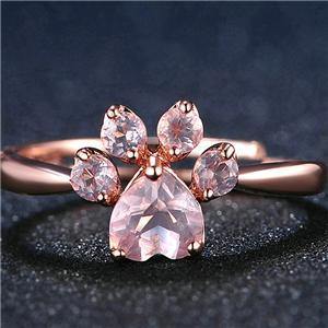 Paw Adjustable Love Ring - Lovepawz
