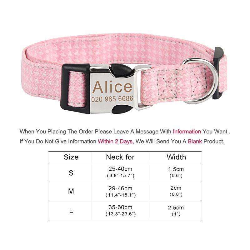 Custom Pet Patterned Collar Tag - Lovepawz