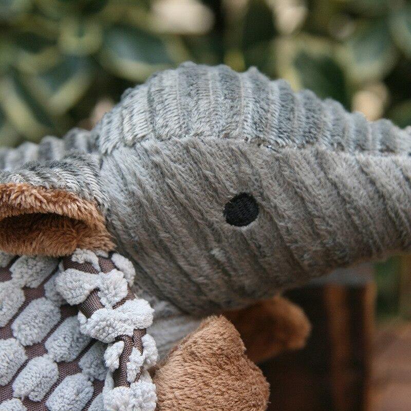Armoured Armadillo Dog Plush Squeaker - Lovepawz