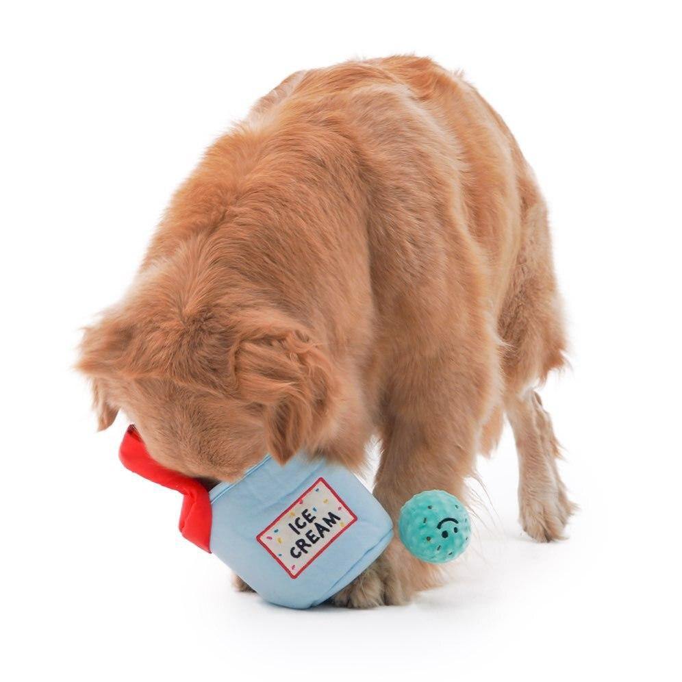 Ice Cream Toy Dog Plush Set - Lovepawz