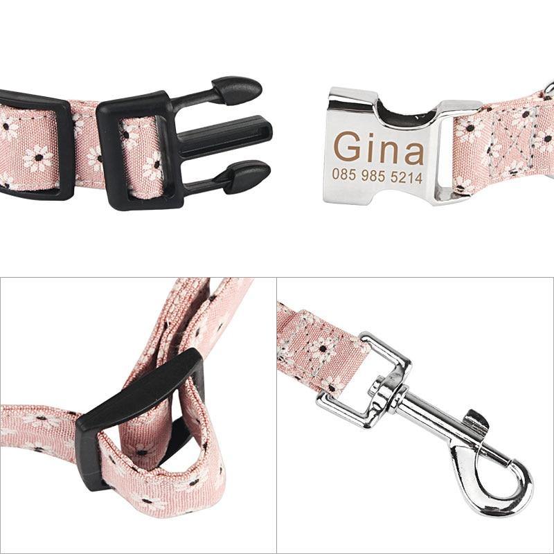 Customized Flower Collar - Lovepawz