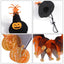 Halloween Cat Hat+Scarf Pumpkin Costume Set - Lovepawz