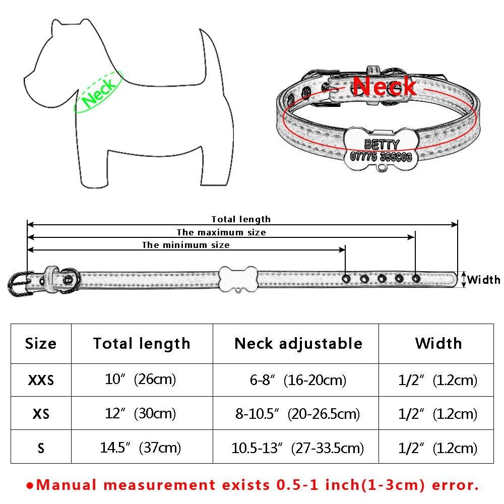Personalized Puppy Collar with ID Tag - Lovepawz
