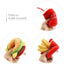 Food Plush Chew Toys - Lovepawz