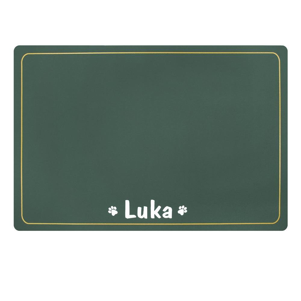 Personalized Custom Pet Feeder Mat Waterproof - Lovepawz