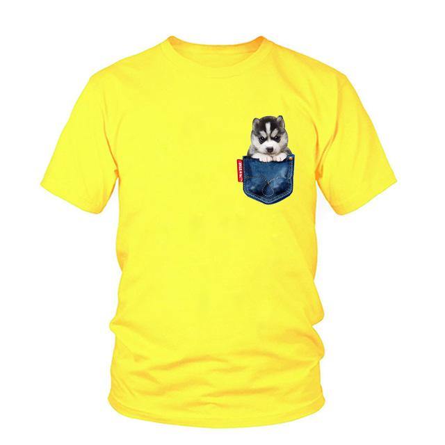 Husky Dog T-Shirt Women - Lovepawz