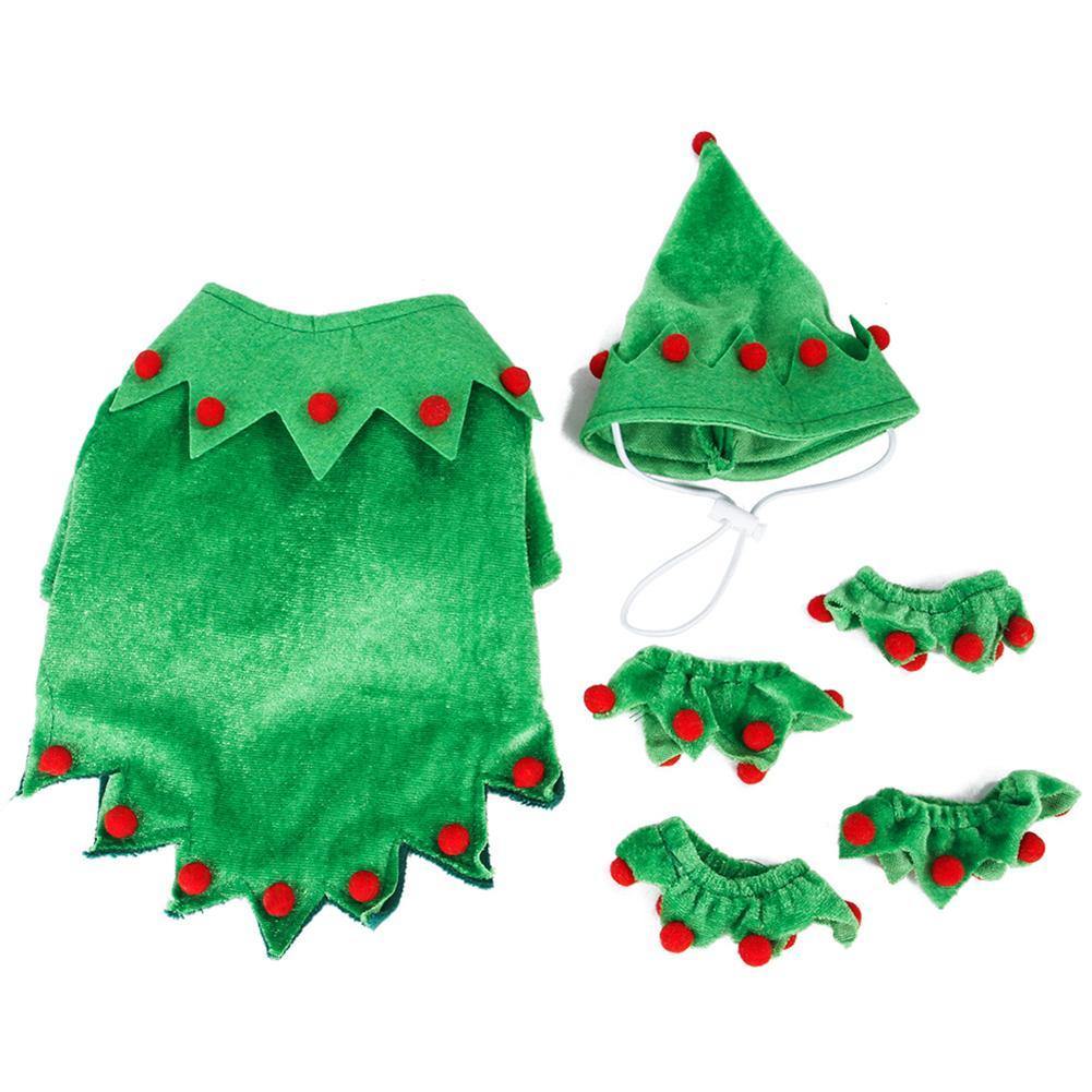 Christmas Elf Dog Costume - Lovepawz