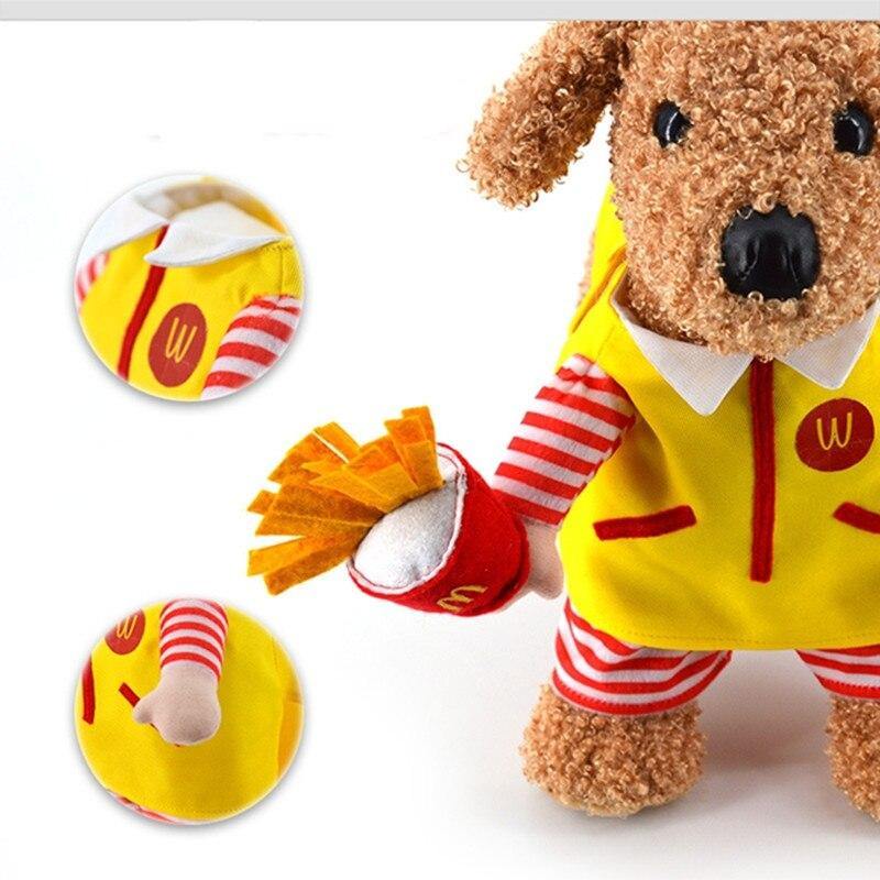 Funny Cute WcDonald's Cat Costume - Lovepawz