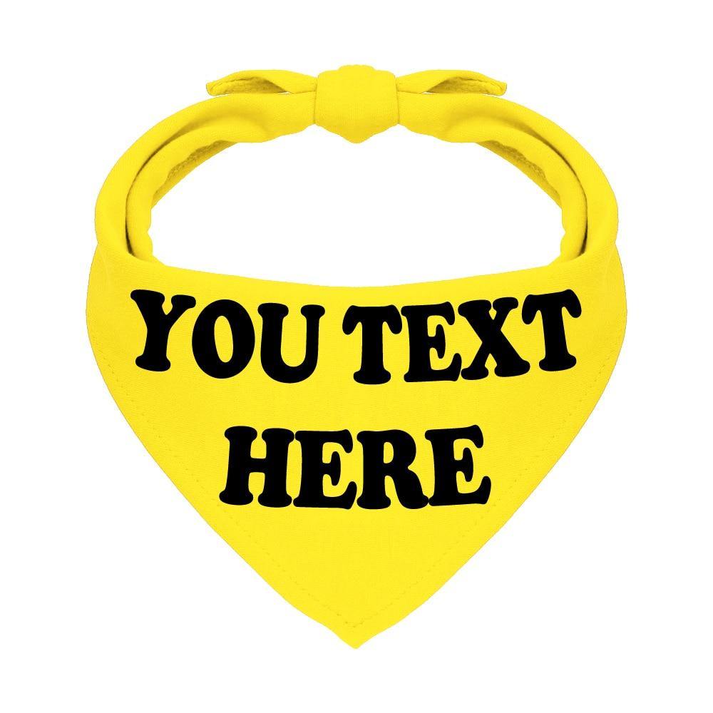Custom Pet Personalized Cotton Bandana - Lovepawz
