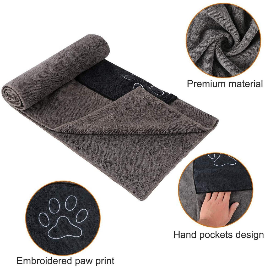 Pet Drying Microfiber Towel - Lovepawz