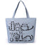 Canvas Cartoon Cat Handbag - Lovepawz