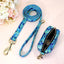Floral Leash and Garbage Bag Set - Lovepawz