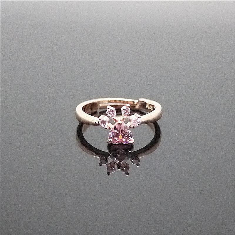 Paw Adjustable Love Ring - Lovepawz
