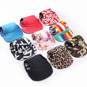 Basic Colorful Dog Sun Protection Baseball Cap - Lovepawz