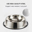 Stainless Steel Non-Slip Bowl - Lovepawz