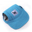 Basic Colorful Dog Sun Protection Baseball Cap - Lovepawz