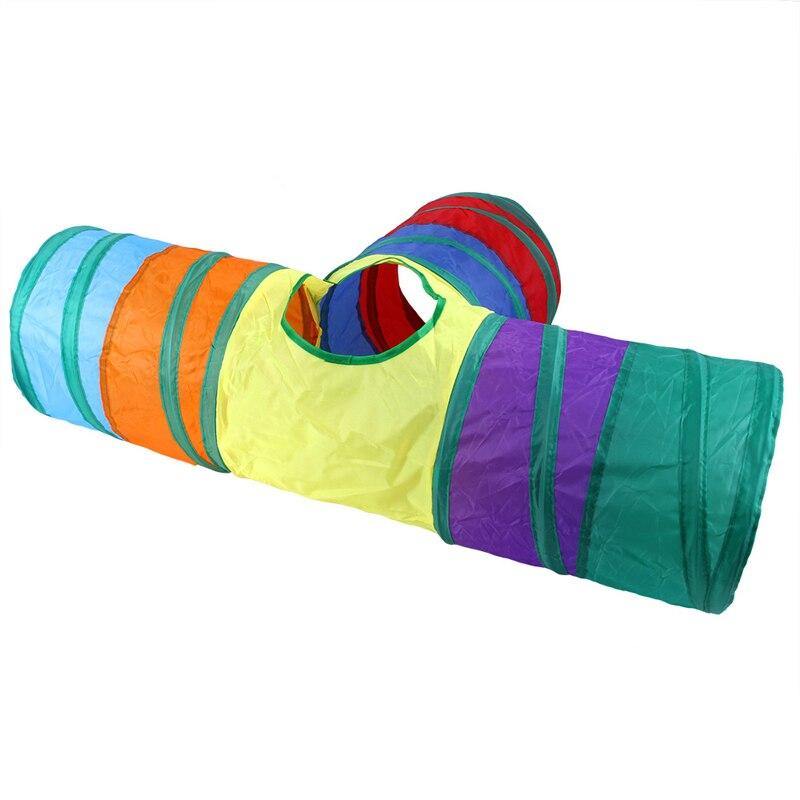Three Way Cat Foldable Tunnel Tent - Lovepawz