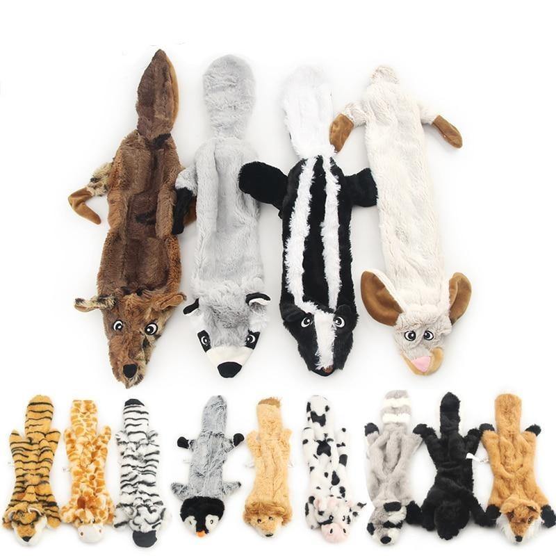 Soft Plush Animal Chew Toys - Lovepawz