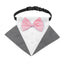 Formal Dog Puppy Tuxedo Bandana Collar With Bow Tie - Lovepawz