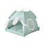 Portable Dog Pet Enclosed Indoor Tent House Bed - Lovepawz
