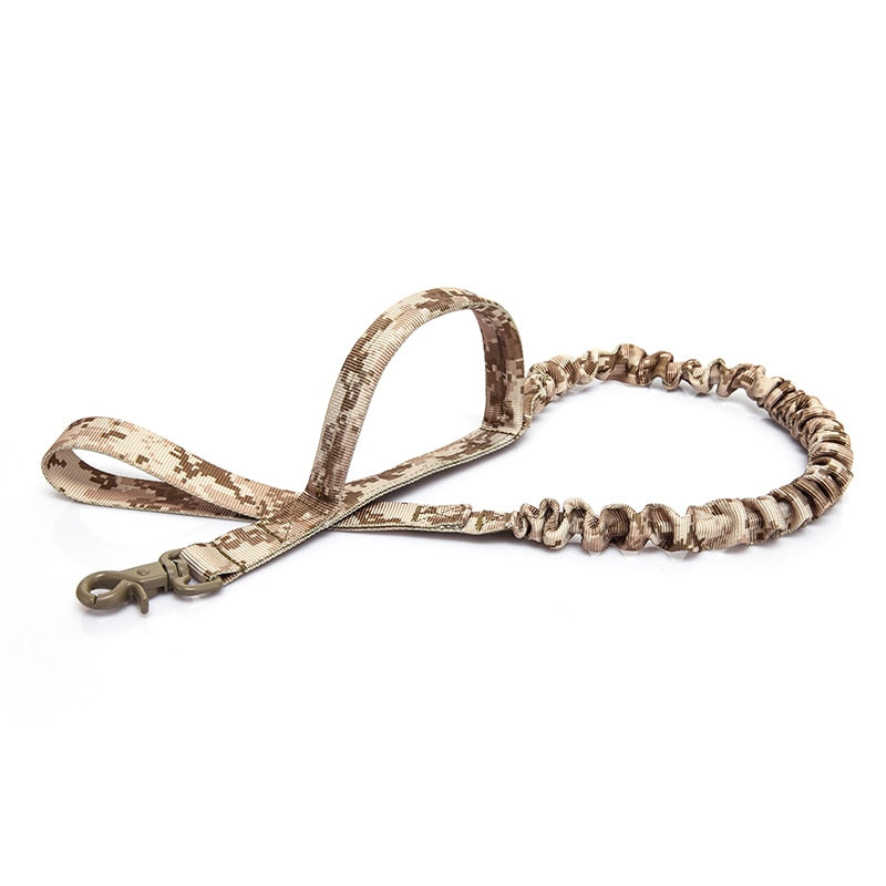 Tactical Bungee Dog Leash Quick Release Lead - Lovepawz