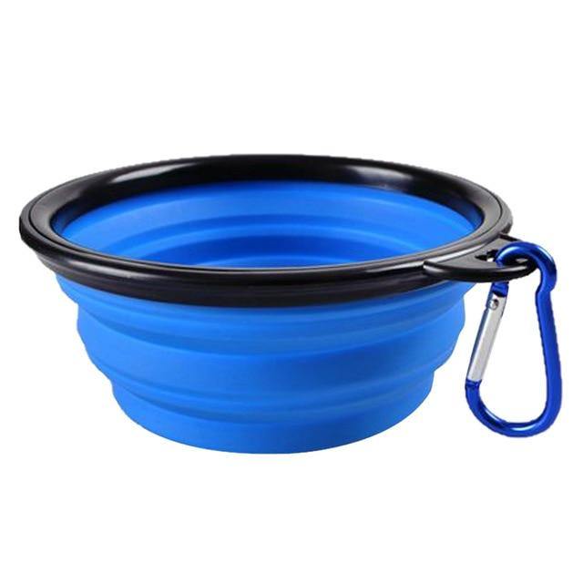 Collapsible Silicone Folding Travel Bowl - Lovepawz