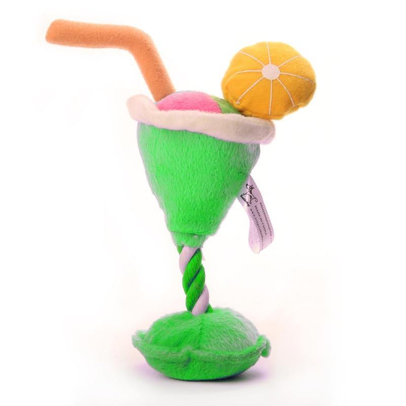 Cocktail Drink Pet Dog Plush Toy - Lovepawz