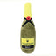 Champagne Squeaky Plush Dog Wine Bottle Toy - Lovepawz