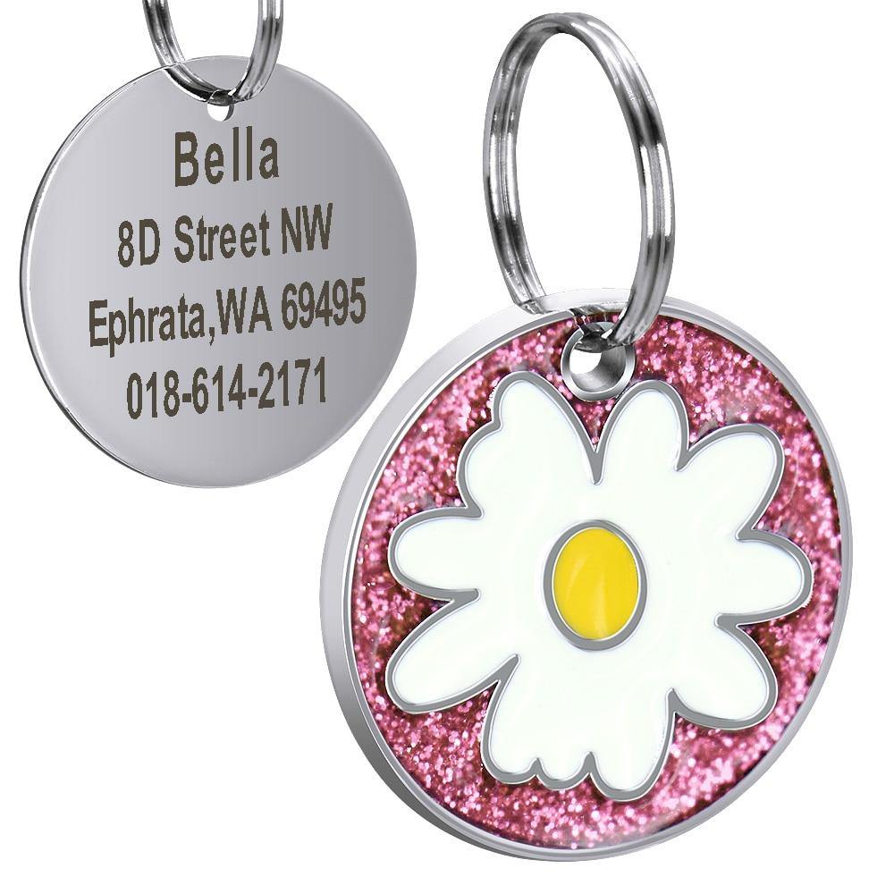 Round Flash Flower Tag - Lovepawz