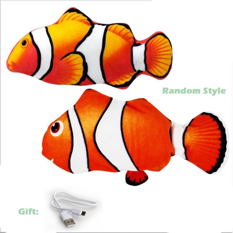 Cat Electric Fish Simulation Kitten Swing Dancing Catnip Toy - Lovepawz