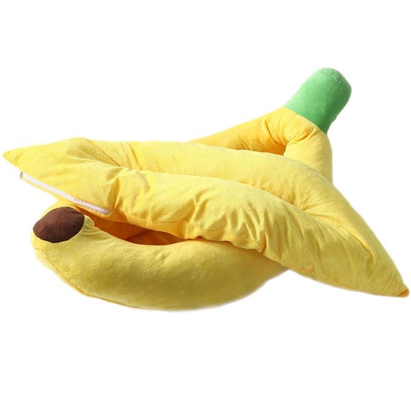 Banana Dog Bed - Lovepawz