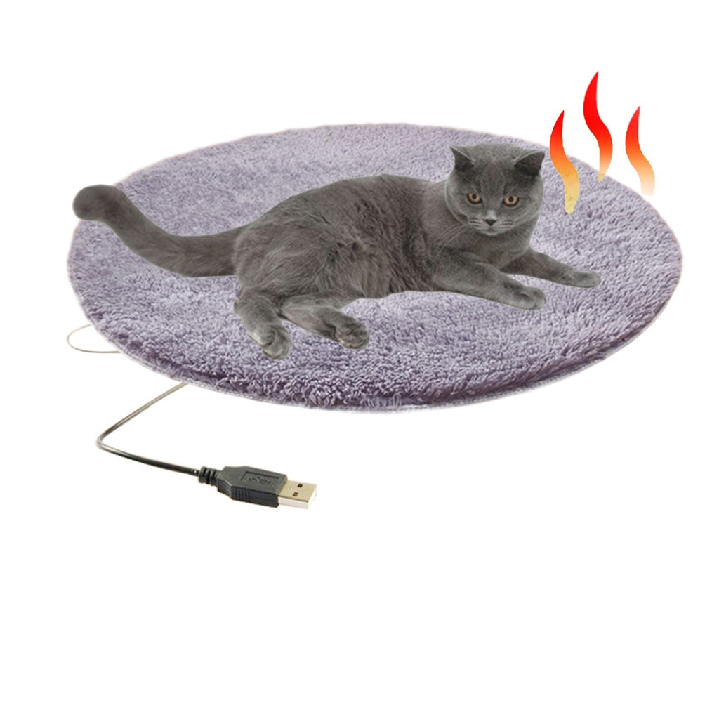Dog Heating Plush Electric Temperature Pet Pad - Lovepawz