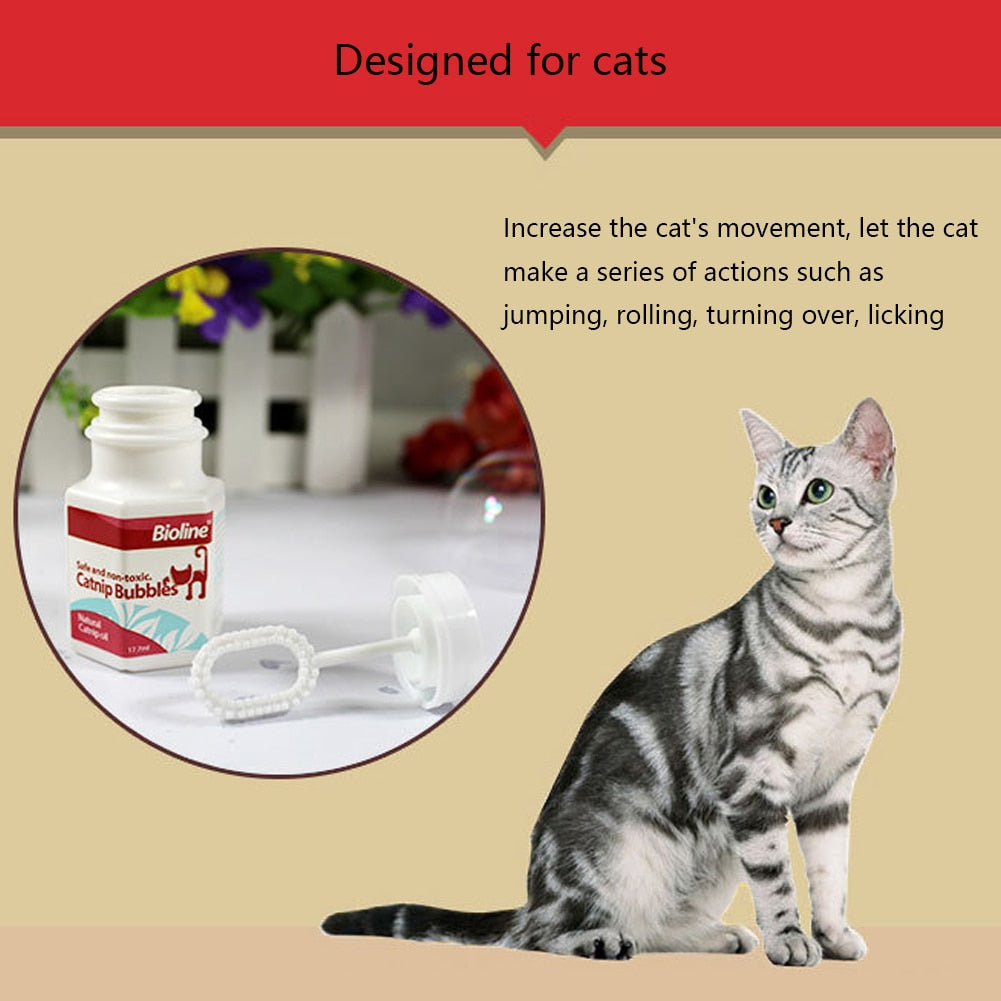 SmartyKat® Liquid Catnip Bubbles - Lovepawz