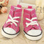 Denim Laces Dog Puppy Sneaker Canvas Shoes - Lovepawz