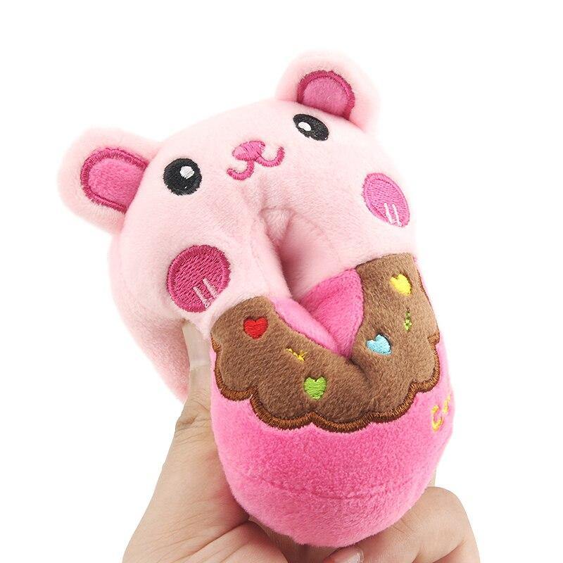 Donut Plush Squeaker - Lovepawz