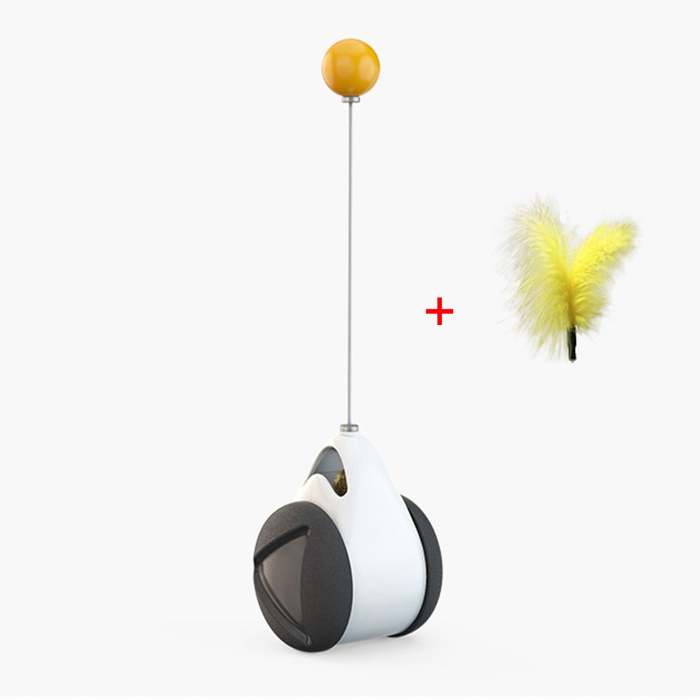 Tumbler Swing Toys for Cats Kitten Interactive Balance Cat Chasing Toy - Lovepawz