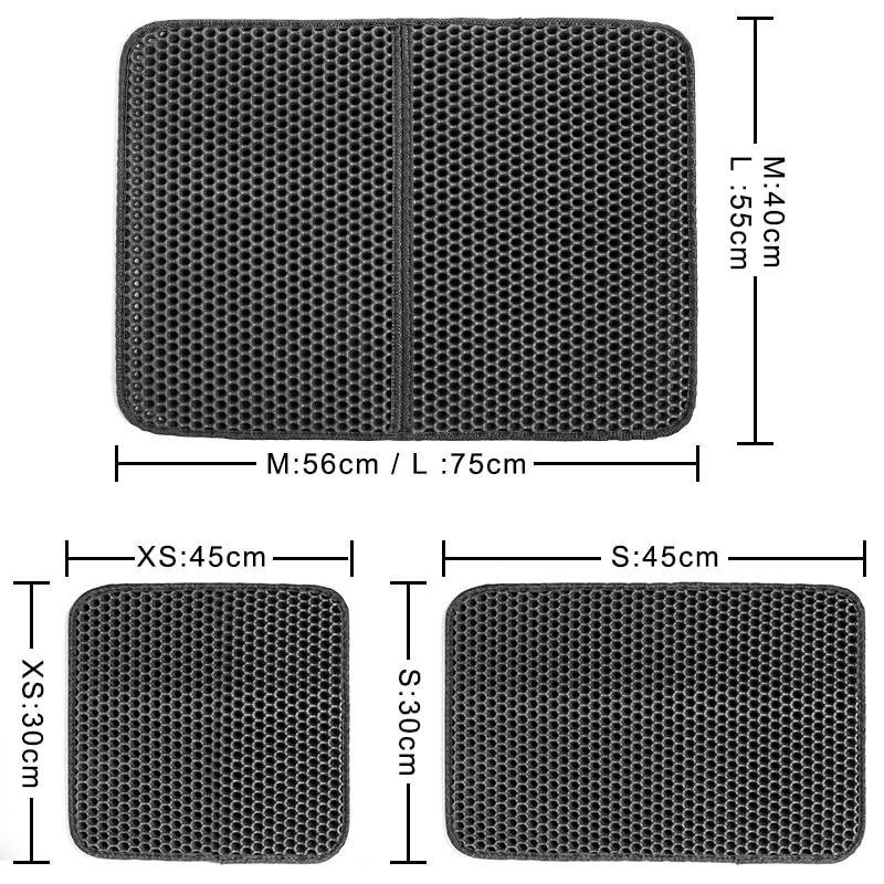 Premium EVA Cat Litter Mat - Lovepawz
