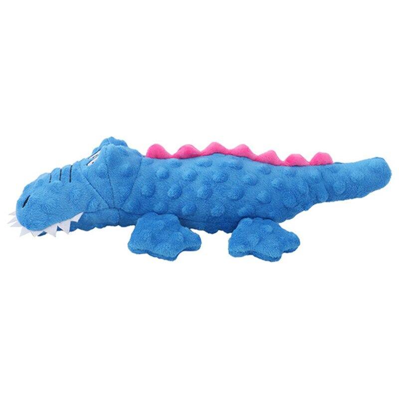 Playful Dog Crocodile Cartoon Squeak Toy - Lovepawz