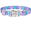Floral Engraved Dog Collar - Lovepawz