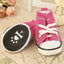 Denim Laces Dog Puppy Sneaker Canvas Shoes - Lovepawz