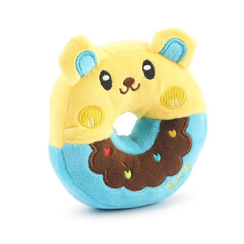 Donut Plush Squeaker - Lovepawz