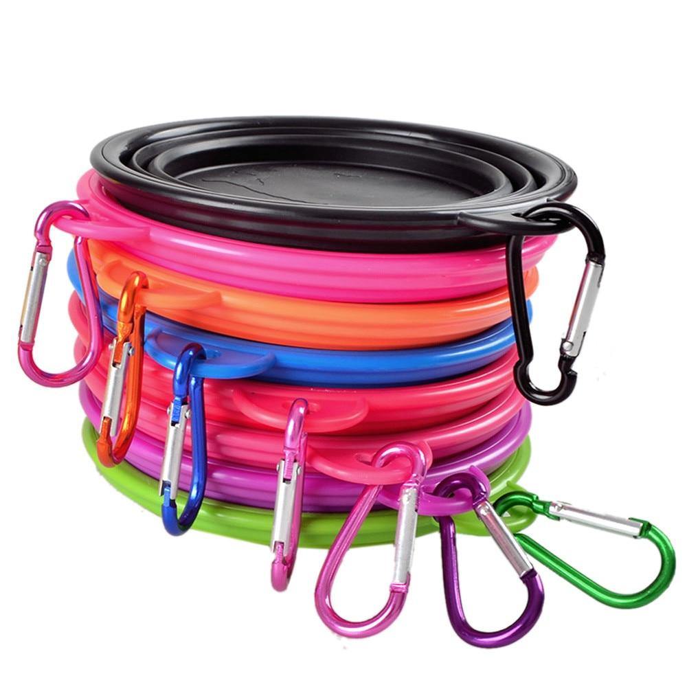 Collapsible Silicone Folding Travel Bowl - Lovepawz