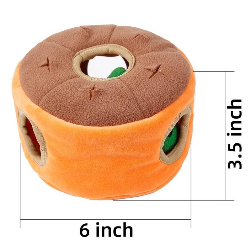 Dog Snuffle Cute Worm Food Toy - Lovepawz