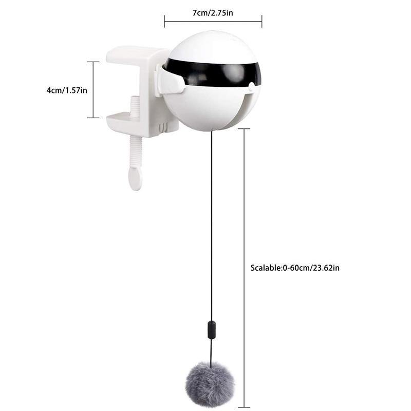 Lifting Cat Ball Interactive Automatic Ball Teaser Toy - Lovepawz
