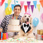 Formal Dog Puppy Tuxedo Bandana Collar With Bow Tie - Lovepawz