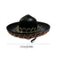 Mexican Themed Sombrero Dog Styled PomPom Hat - Lovepawz