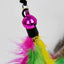 Cat Feather Teaser Stick Interactive Bell Toy - Lovepawz